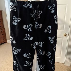 Fleece lounge pants, mens S